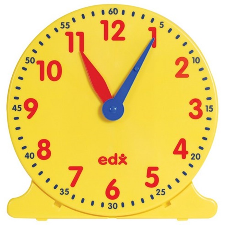 학습용완구 모형시계 12시간 교사용, 학생용 (택1)